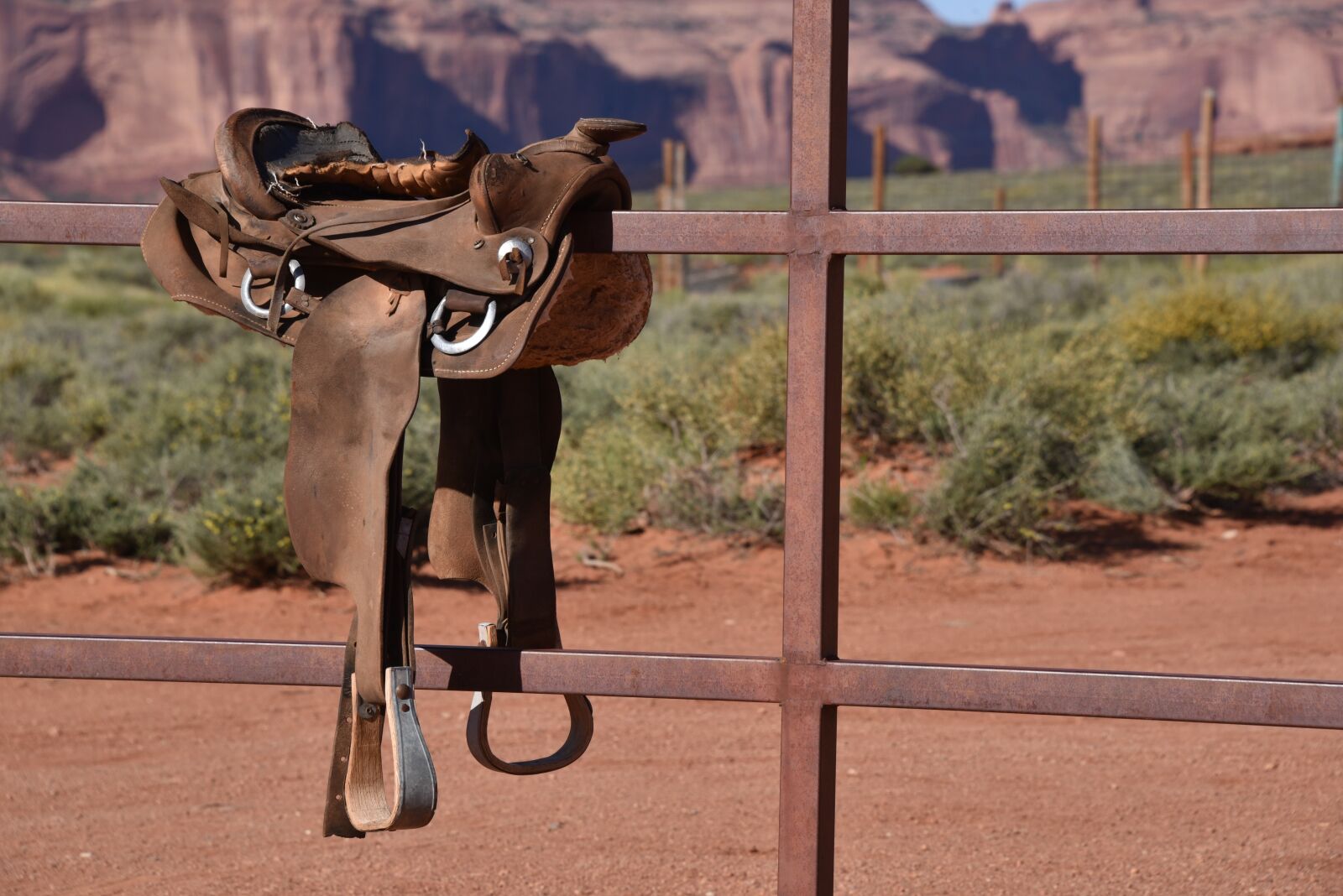 Nikon D750 sample photo. Cowboy saddle, saddle, arizona photography