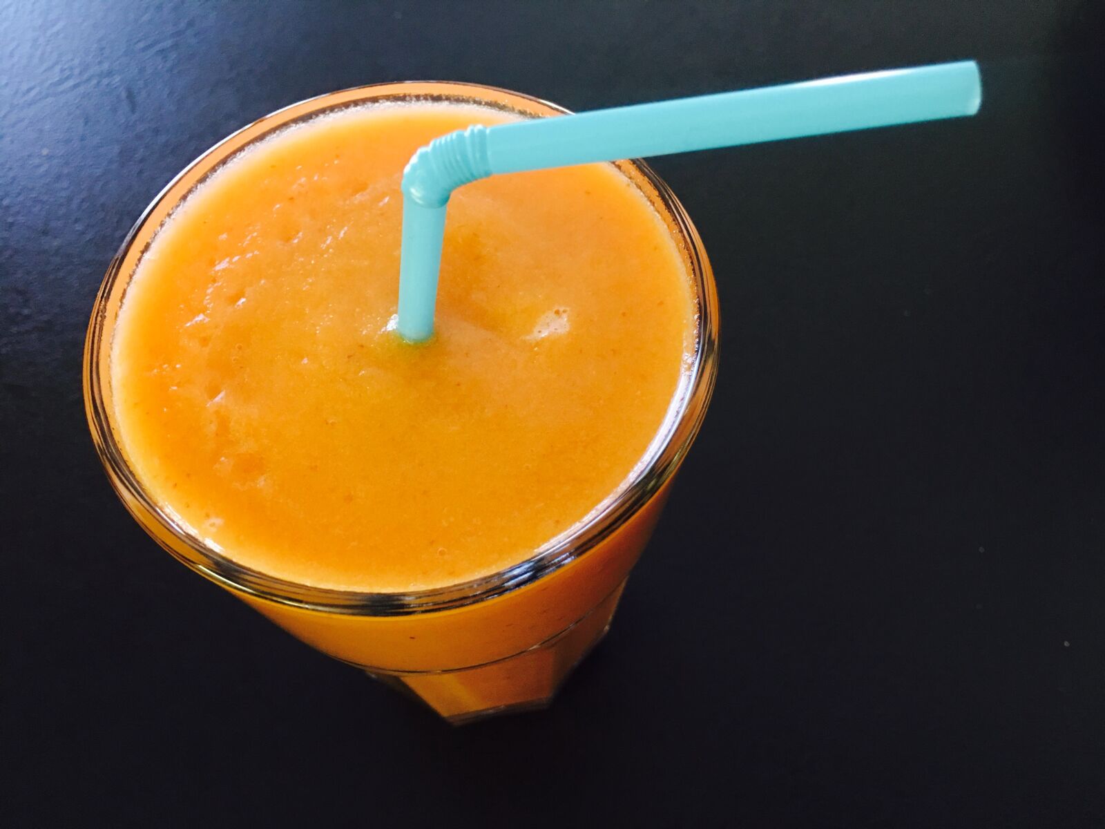 Apple iPhone 6s Plus sample photo. Smoothie, orange, delicious photography