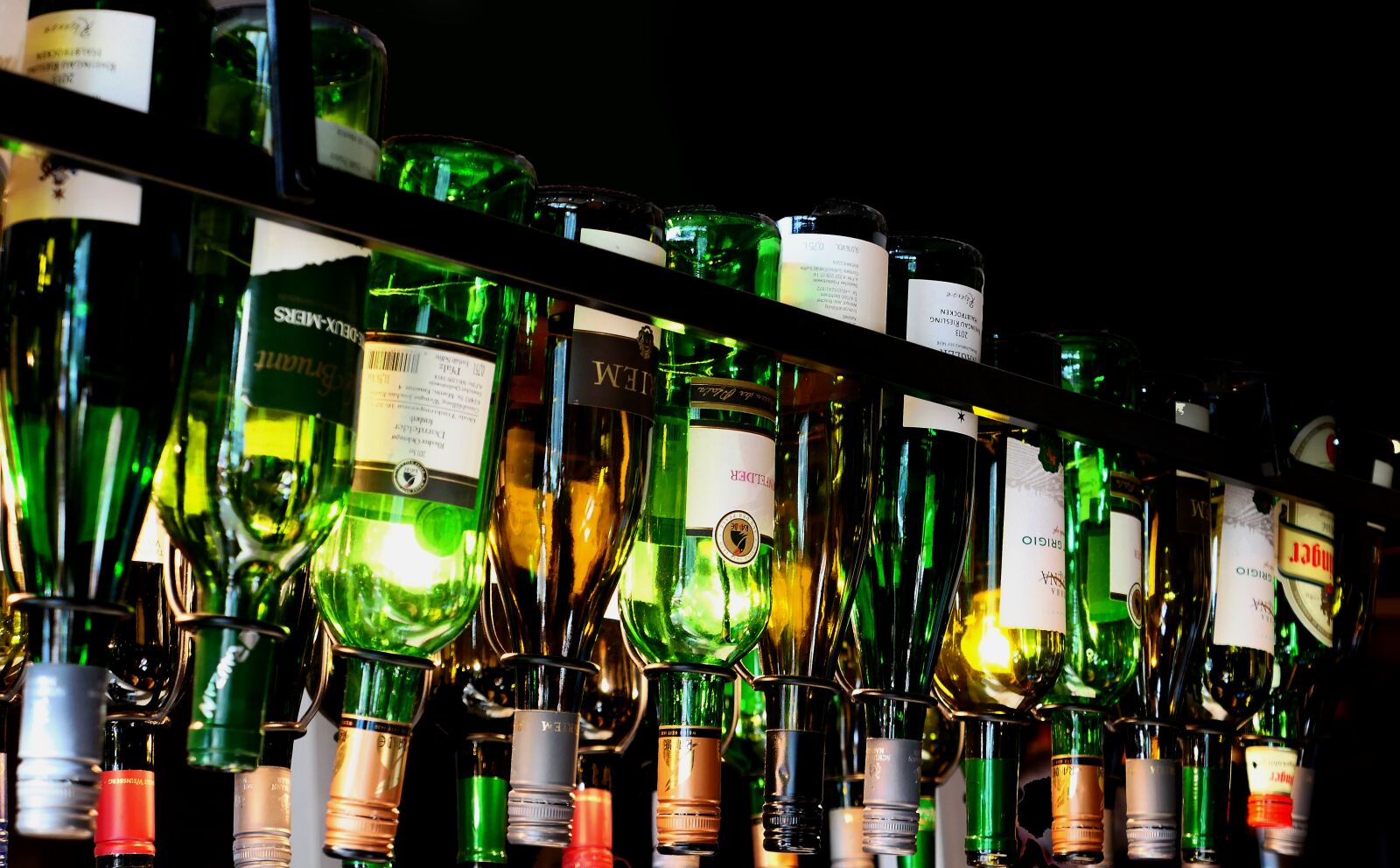 Panasonic Lumix DMC-LX10 (Lumix DMC-LX15) sample photo. Light, lamp, bottles photography