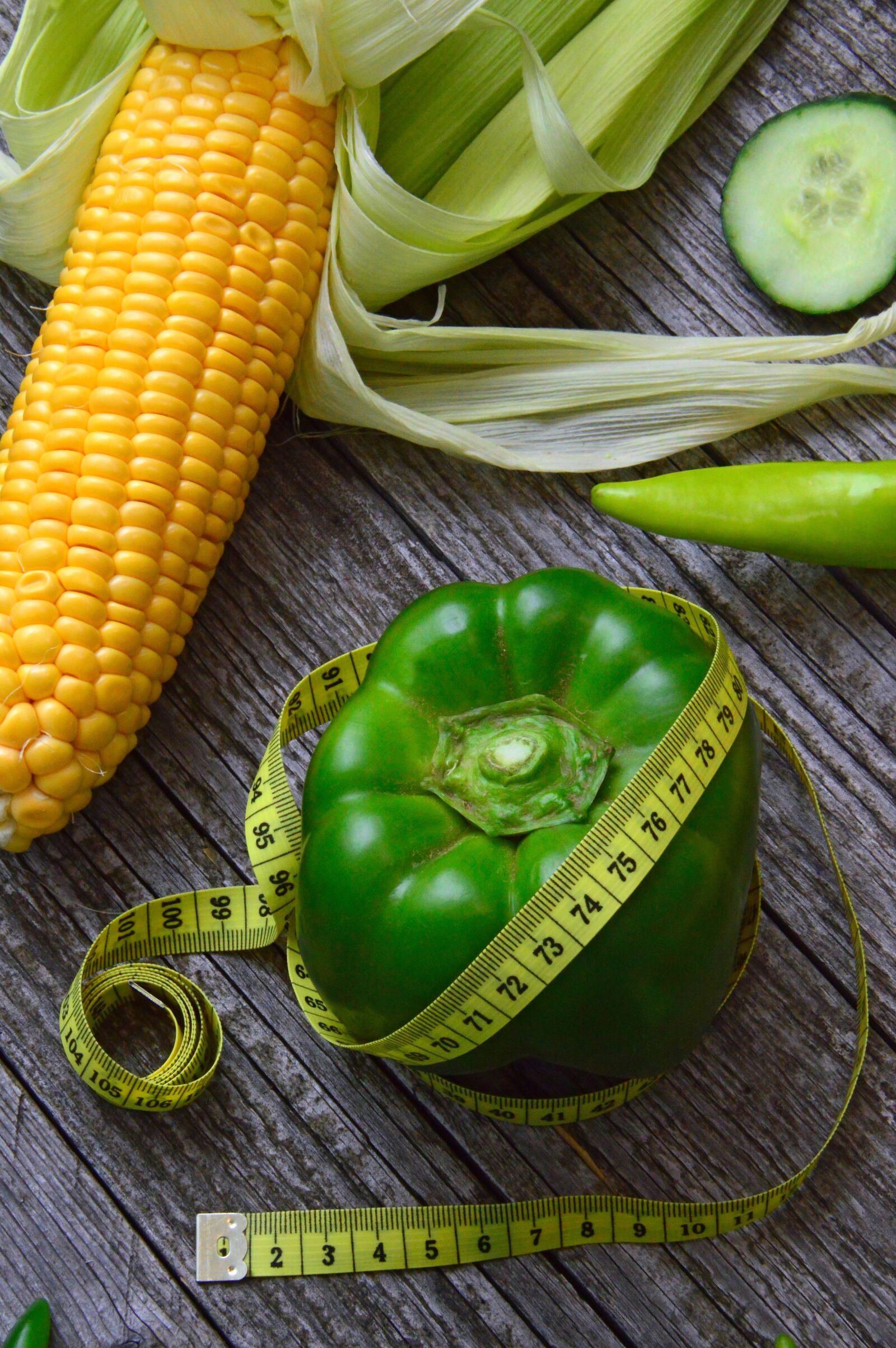 Nikon D3200 sample photo. Vegetables, weight loss, lifestyle photography