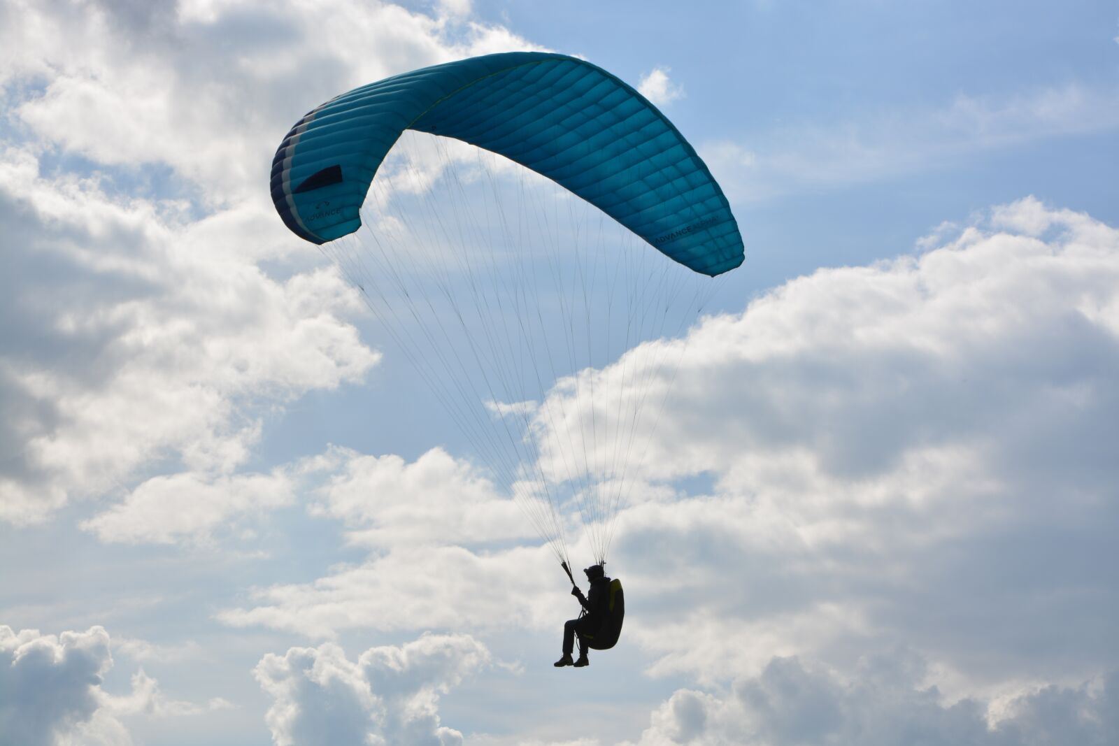 Nikon D5200 sample photo. Paragliding, paraglider, fifth wheel photography