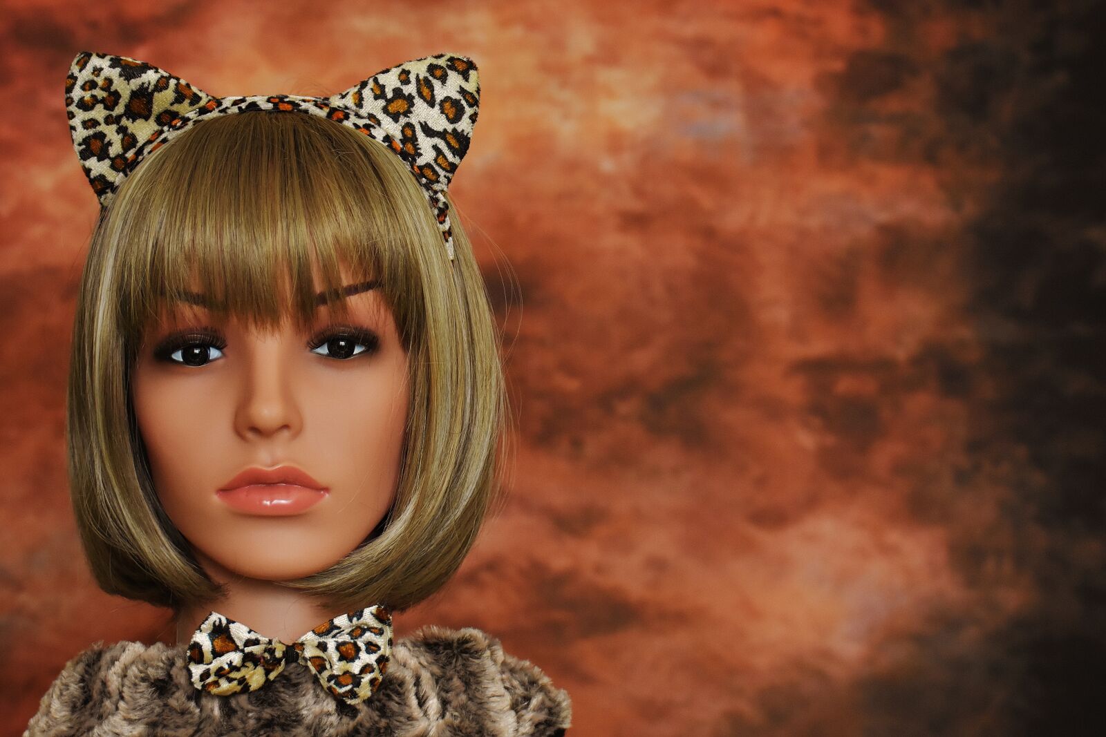 Nikon D7200 sample photo. Carnival, leopard ears, panel photography