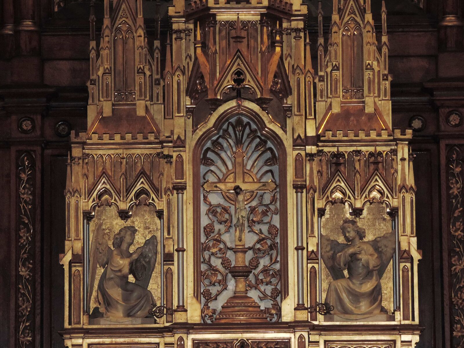 Nikon Coolpix P520 sample photo. Altar, art, cathedral, catholic photography