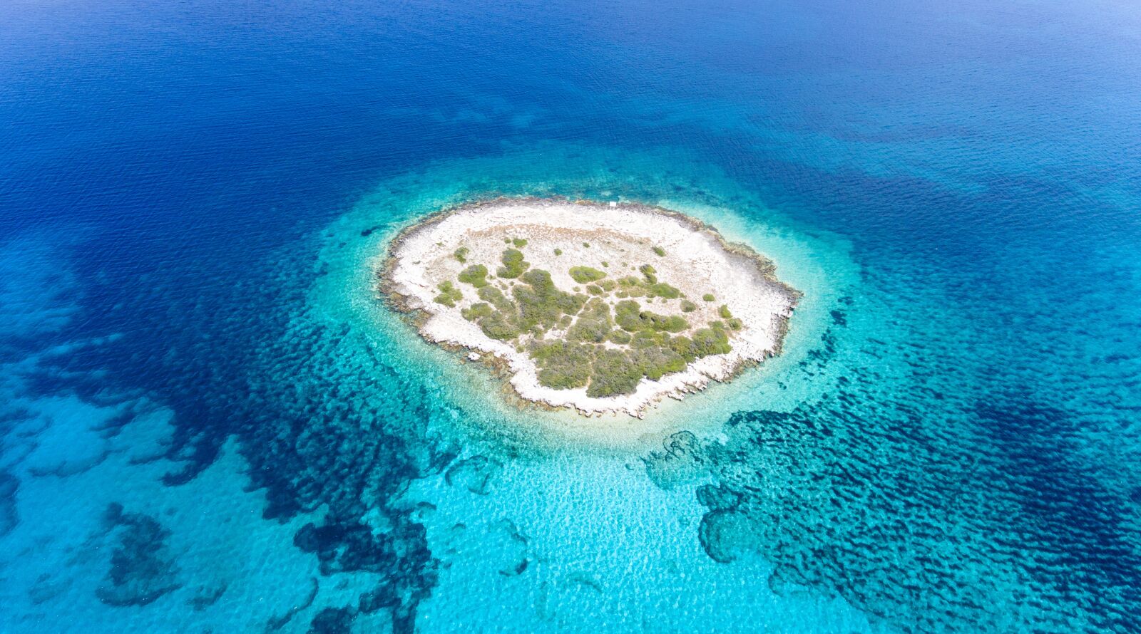 DJI FC330 sample photo. Adriatic, aerial, blue photography