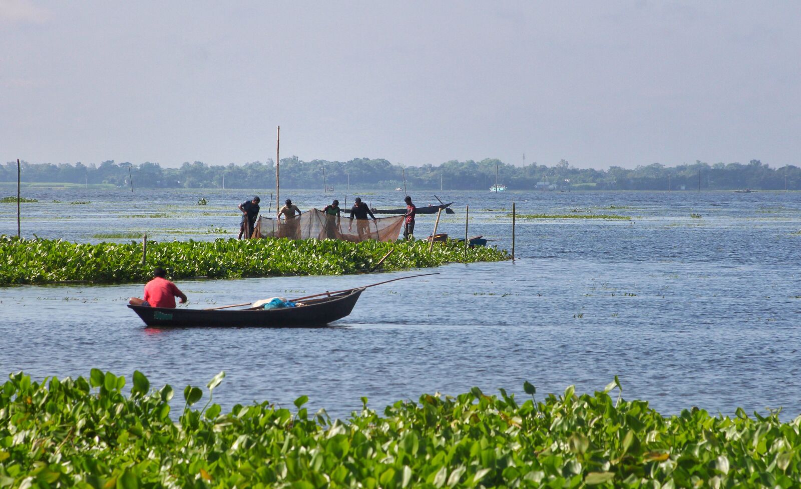 Canon EF75-300mm f/4-5.6 sample photo. Fishing, river, fish photography