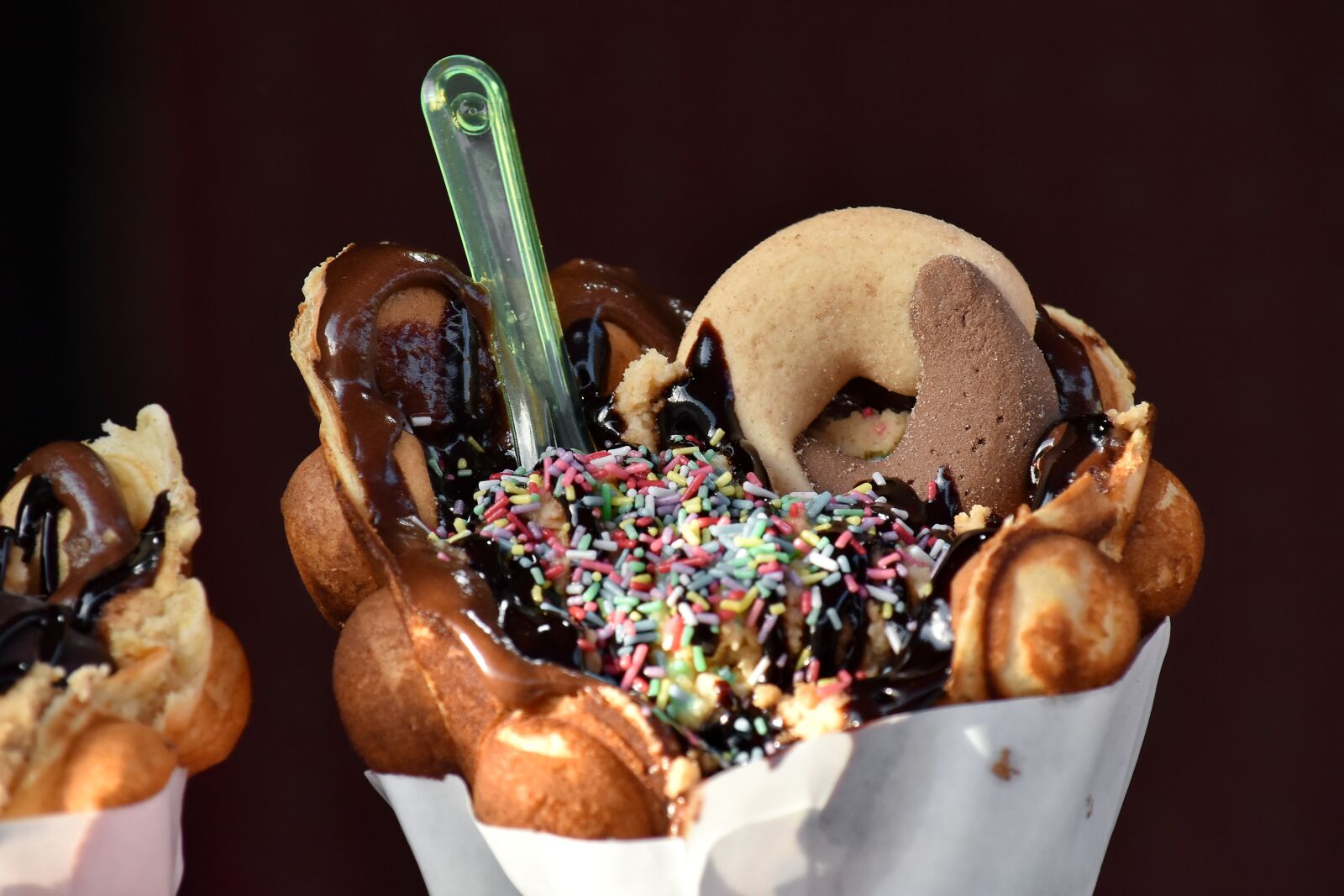 Nikon D5500 sample photo. Caramel, condiment, cream, dessert photography