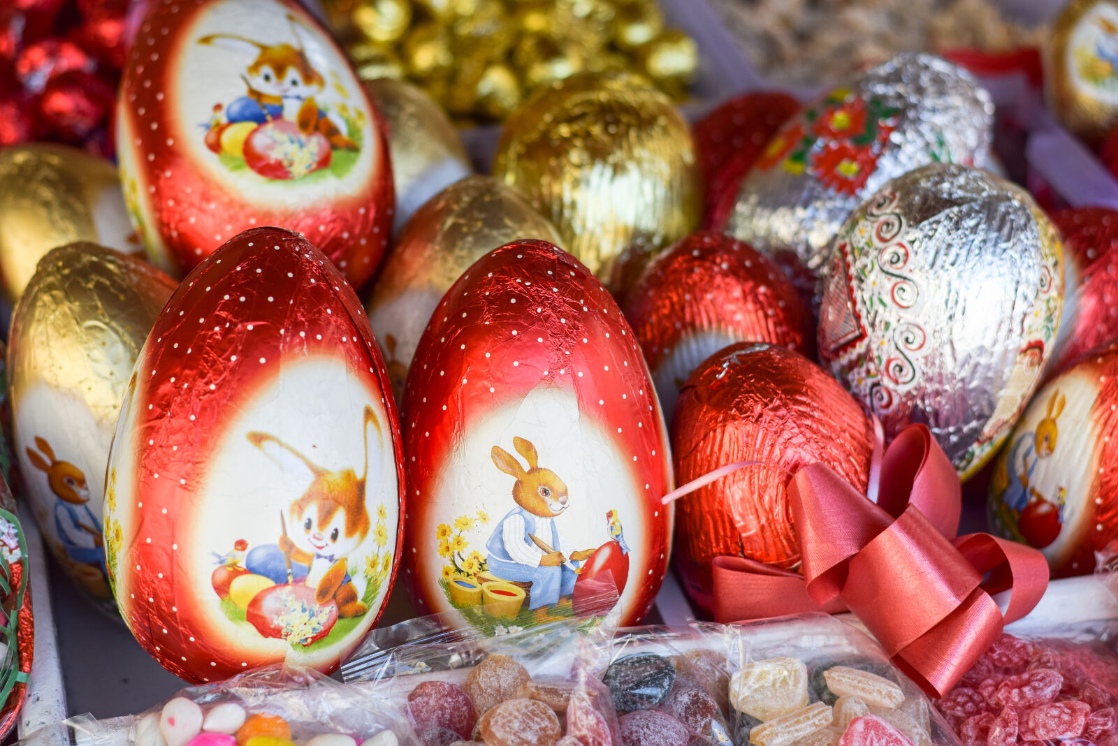 Nikon AF-S Nikkor 50mm F1.8G sample photo. Easter, easter, bunny, eggs photography