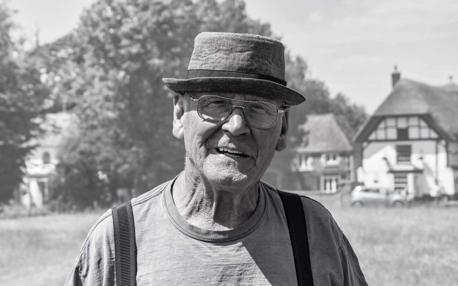 Nikon D7500 sample photo. Old, hat, man photography