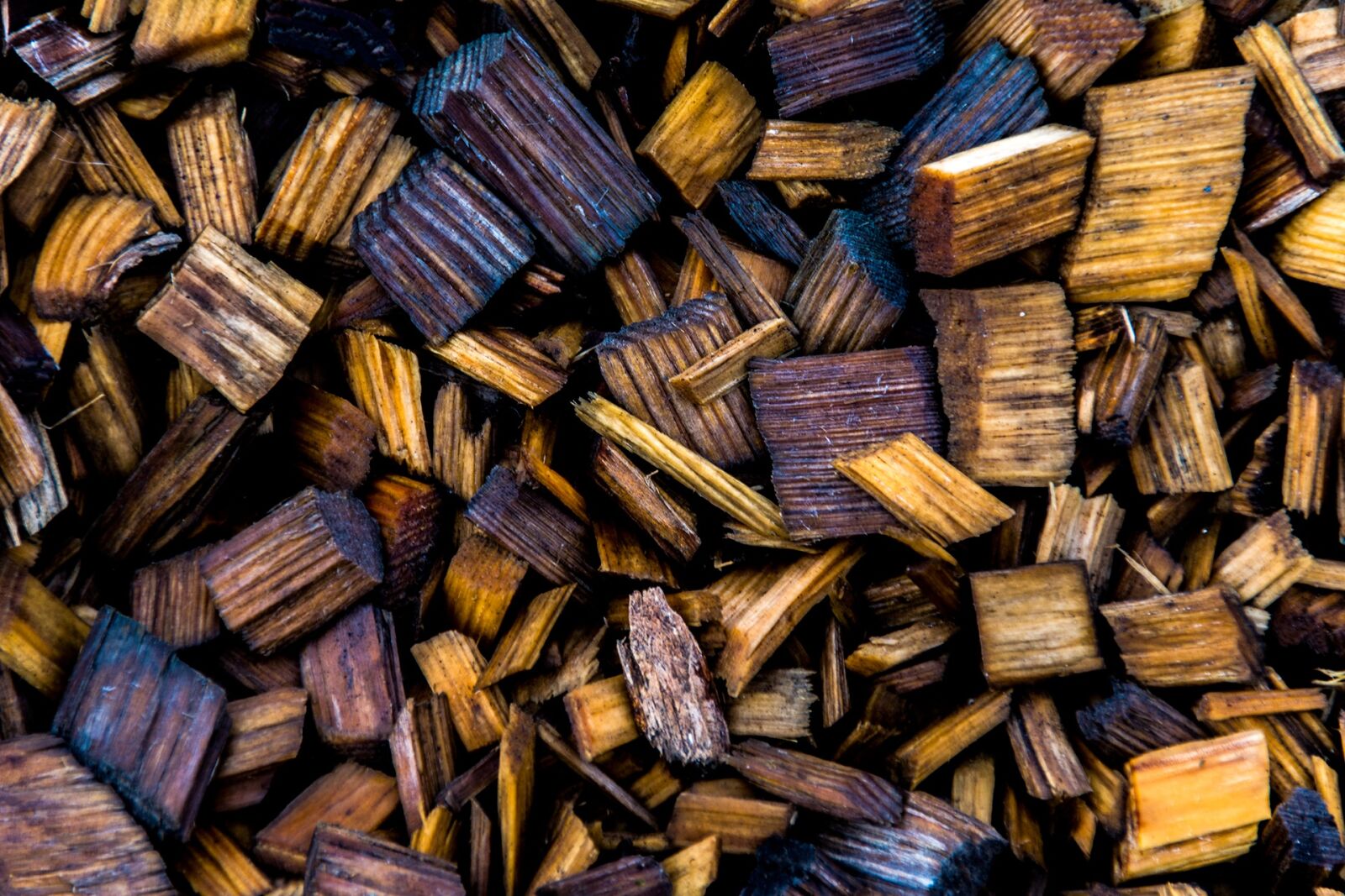 Nikon D7100 sample photo. Sawdust, closeup, wood residue photography