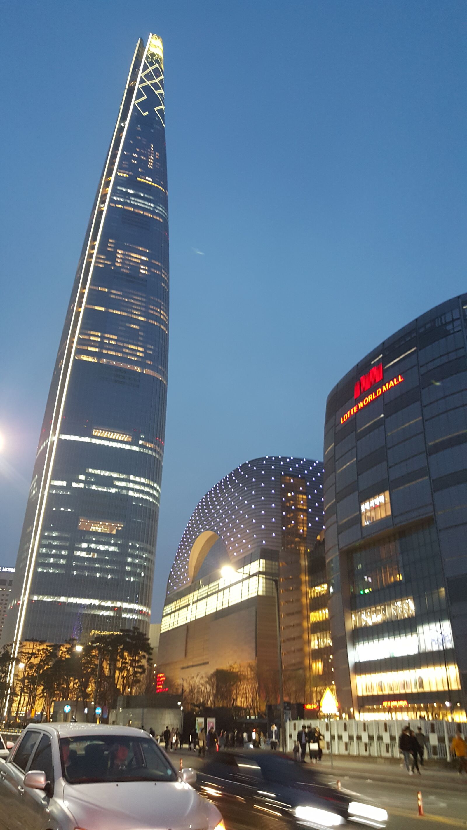 Samsung Galaxy Note5 sample photo. Lotte, korea, lotte tower photography