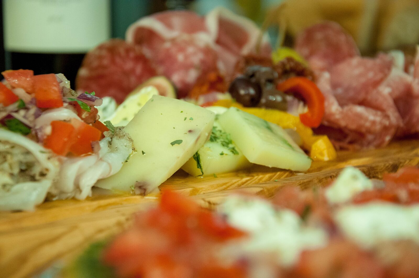 Nikon D90 sample photo. Antipasti, misto, italy photography