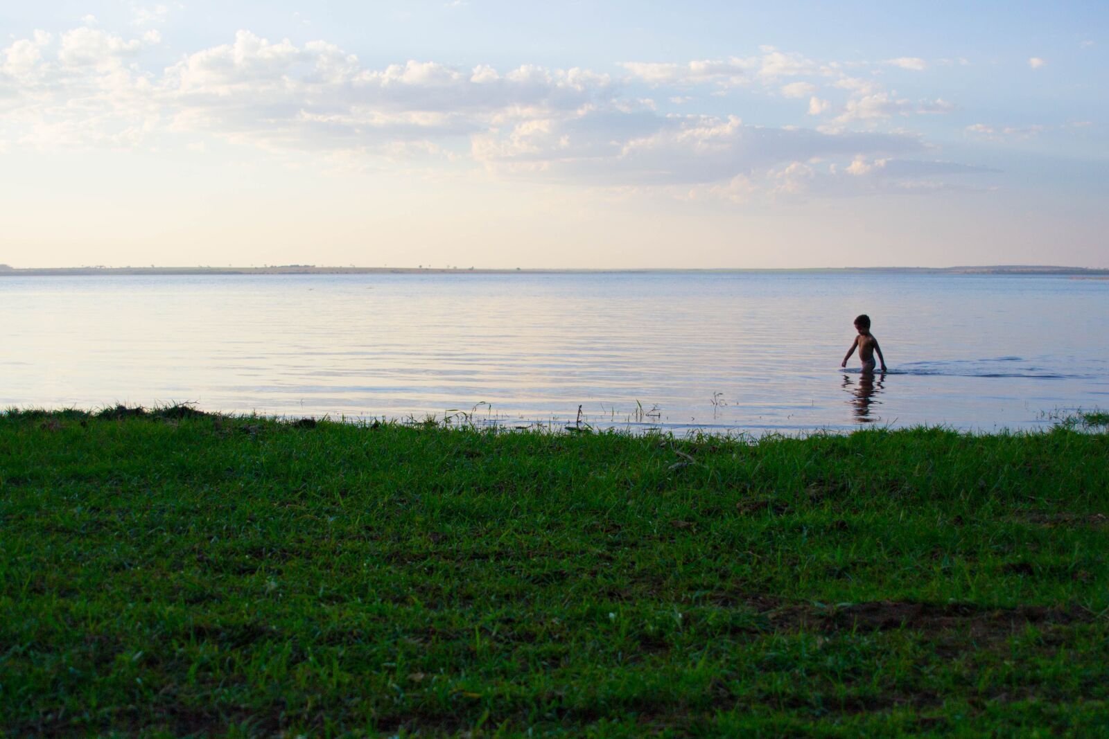 Nikon D3100 sample photo. Rio, grass, sky photography