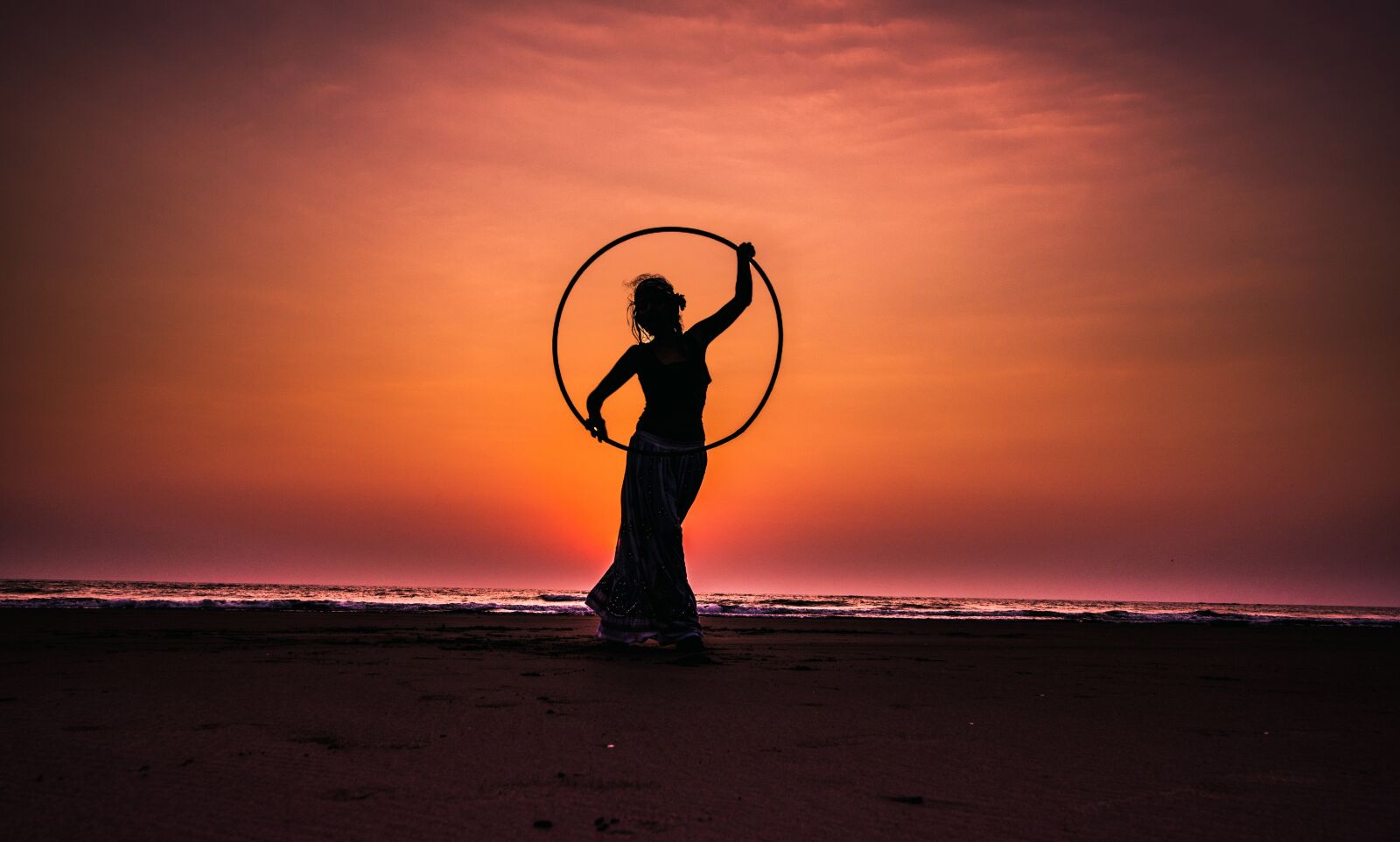 Nikon D750 sample photo. Hula hoop, lady, hoop photography