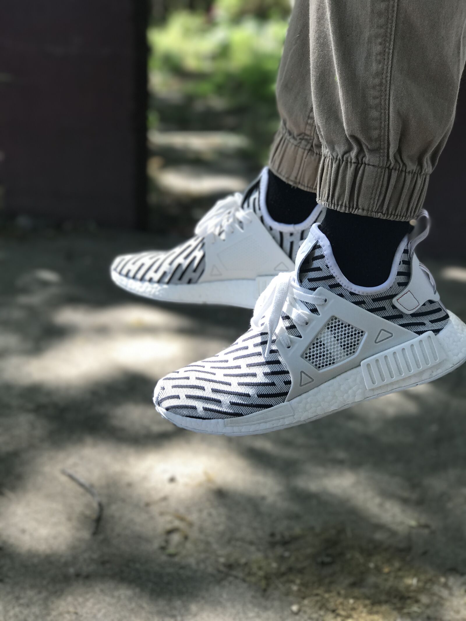 iPhone 7 Plus back dual camera 6.6mm f/2.8 sample photo. Adidas, shoes, fashion photography