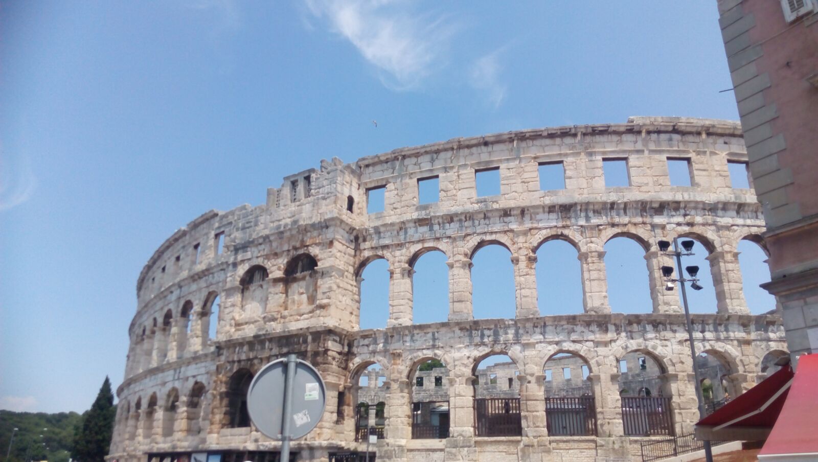 Lenovo P70-A sample photo. Pula, croatia, arena photography