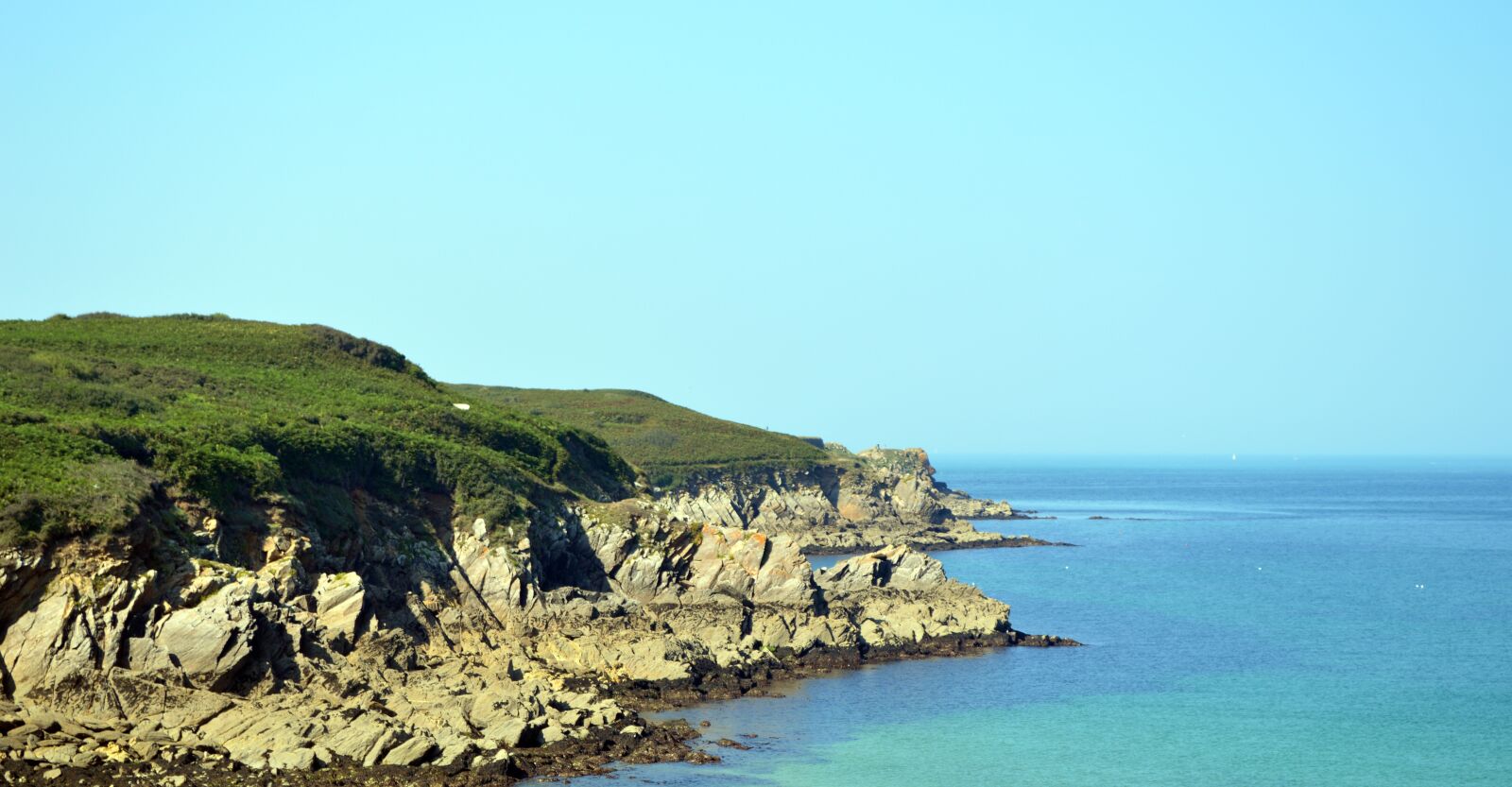 Nikon D3200 sample photo. Side, brittany, sea photography
