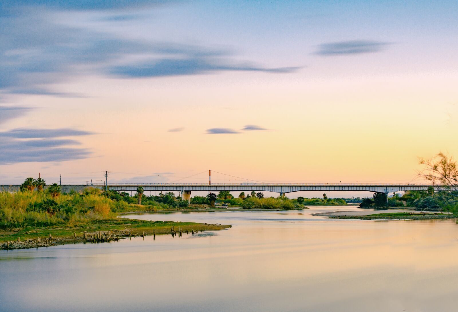 Nikon D7100 sample photo. Sky, river, water photography
