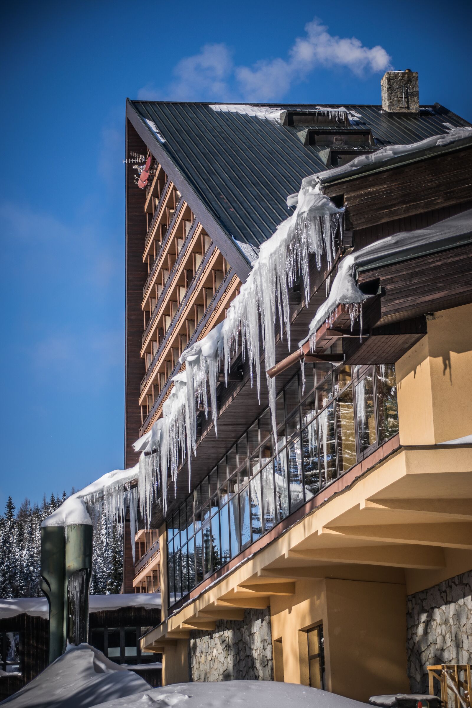 Nikon D5300 sample photo. Icicles, winter, frost photography