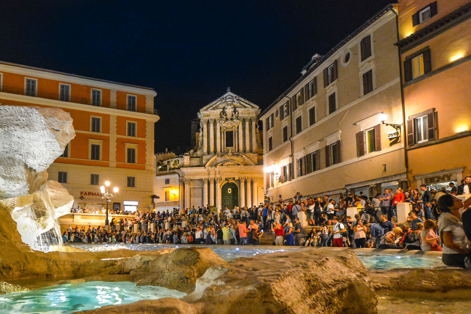 Nikon D5200 sample photo. Trevi, fountain, italy photography