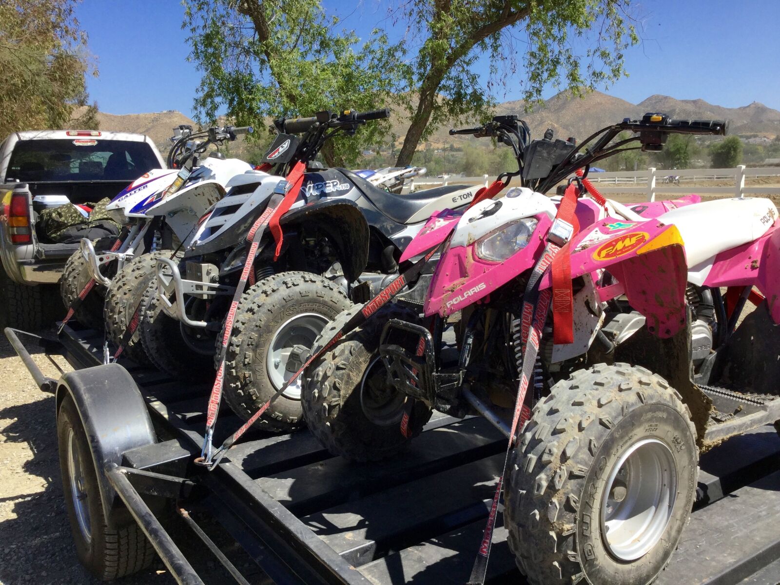 Apple iPod touch sample photo. Atv, quad, trailer photography