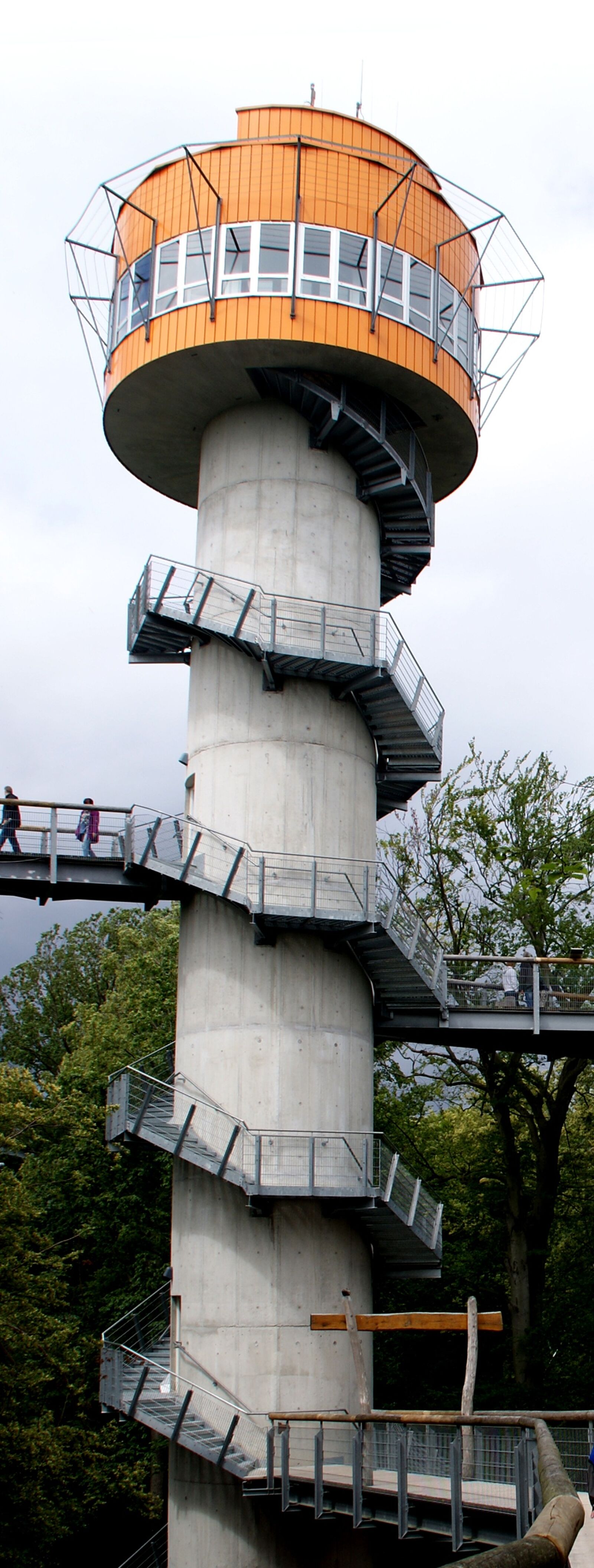 Sony Alpha DSLR-A330 sample photo. Tower, treetop path, view photography