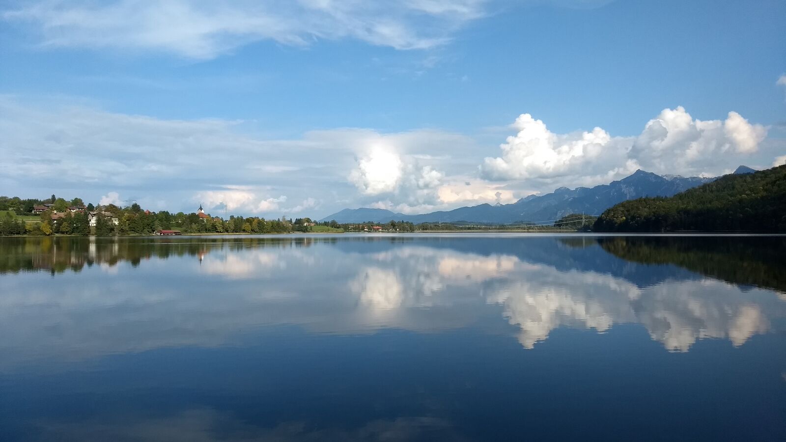 Motorola Moto G (5) Plus sample photo. Lake weissensee, allg u photography