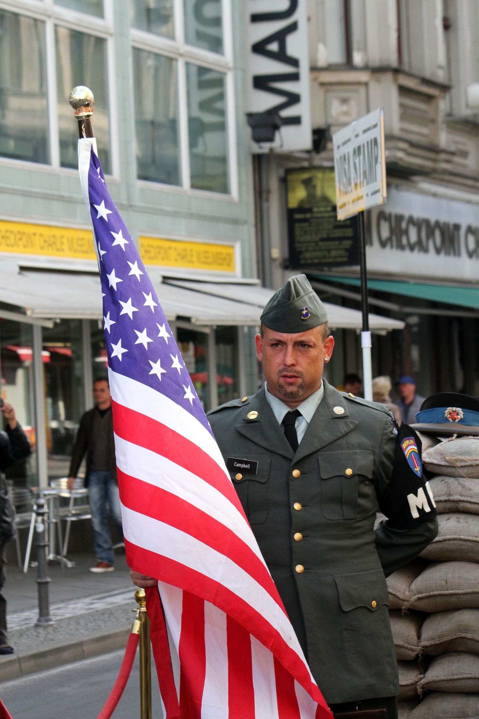 Canon EOS 7D sample photo. Checkpoint, charlie, berlin photography