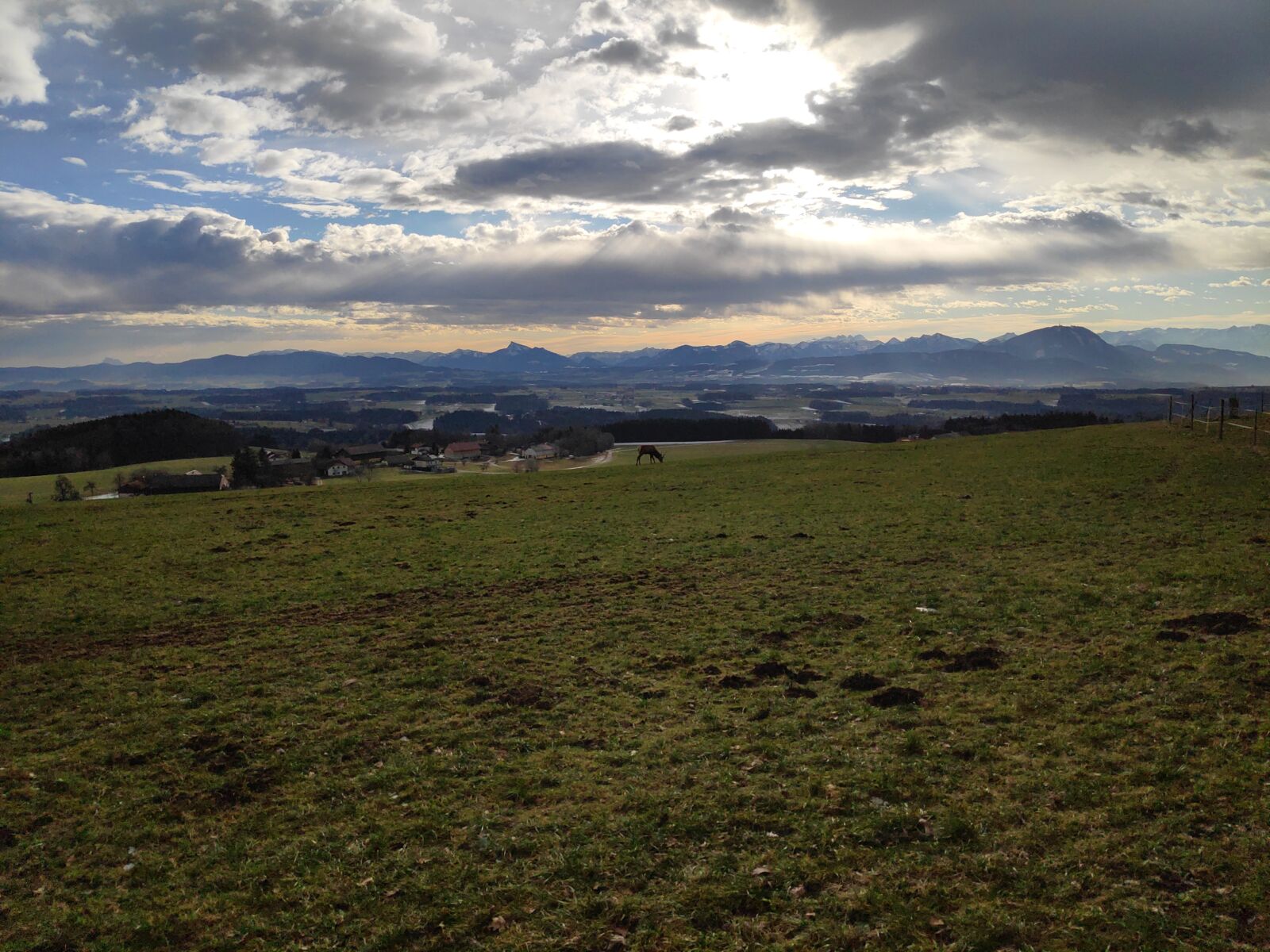 Xiaomi POCO F1 sample photo. Landscape natur, countrysite, haunsberg photography