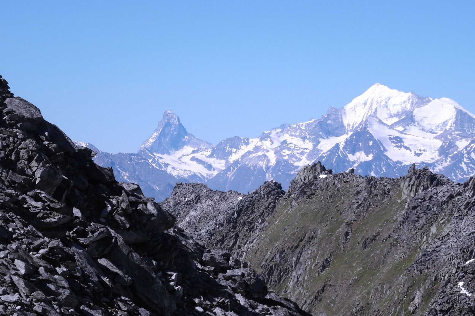 Sony Cyber-shot DSC-HX50V sample photo. Matterhorn, mountains, alpine photography