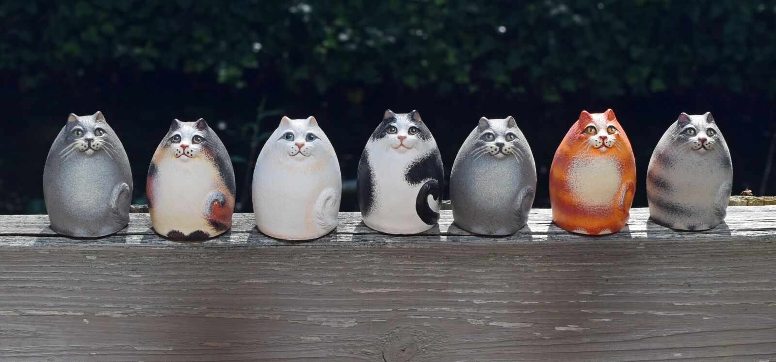 Nikon D3300 sample photo. Ceramic cats, handmade, art photography