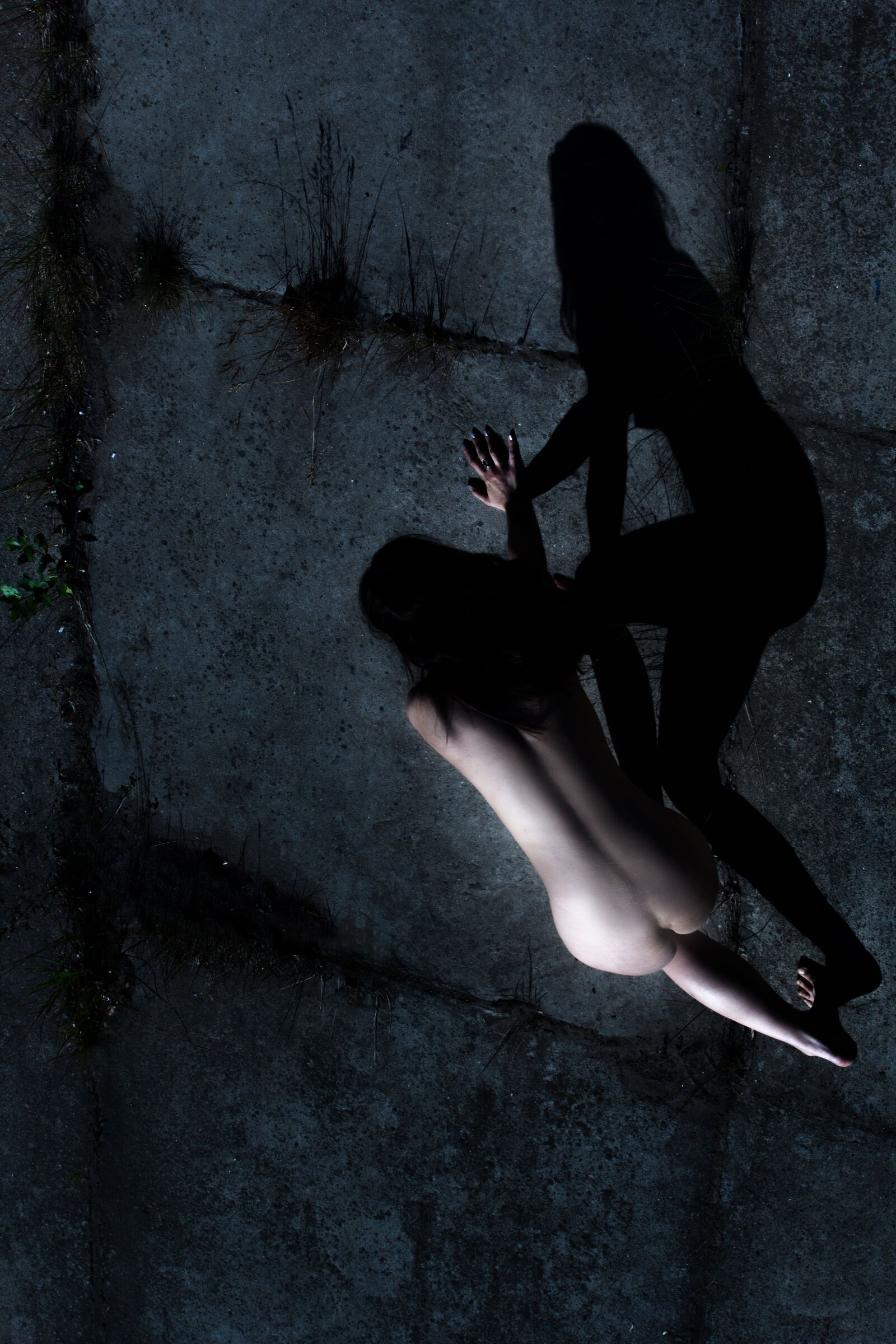 Canon EOS 60D sample photo. Girl from behind, naked photography