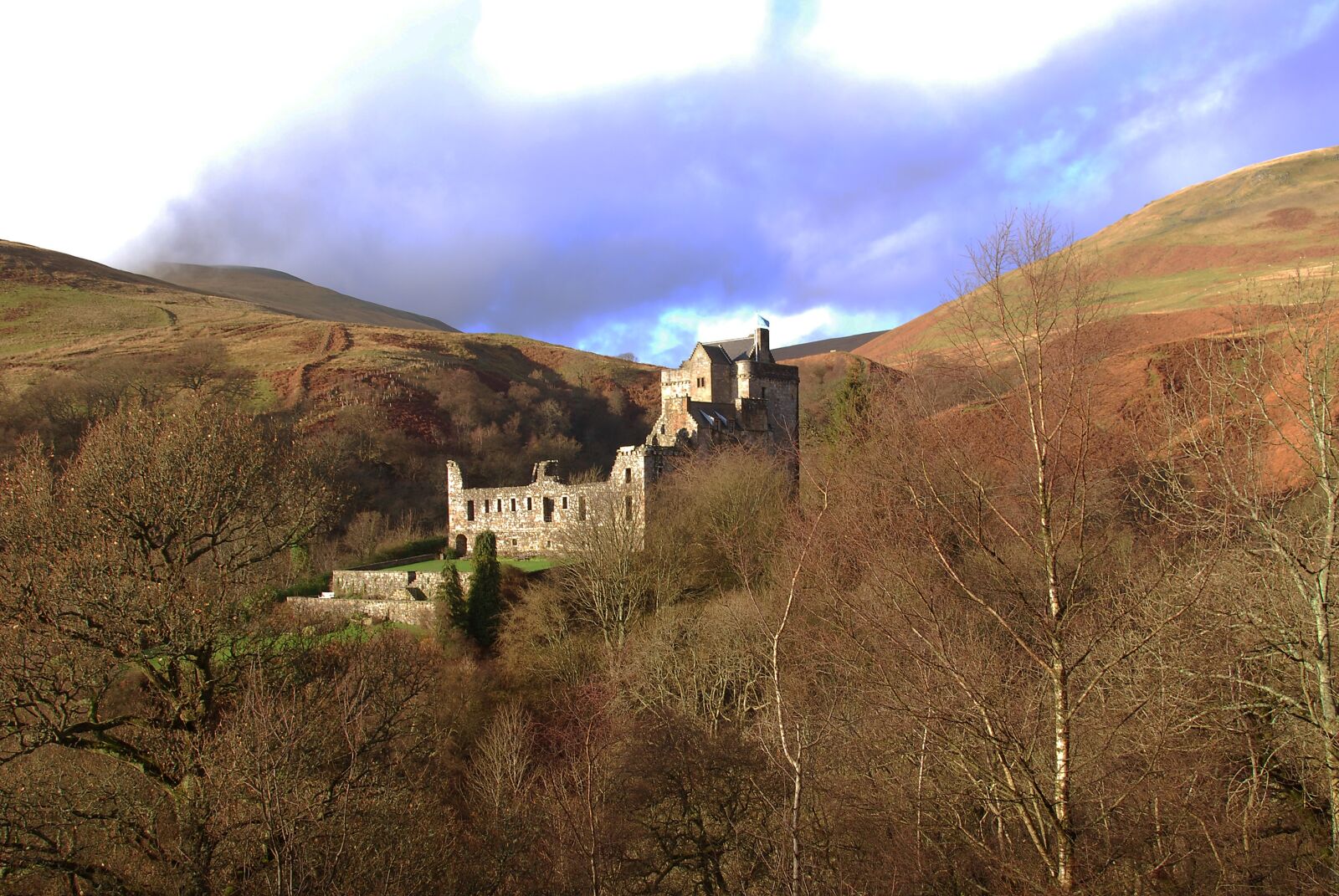 Nikon D80 sample photo. Castle, campbell, landscape photography