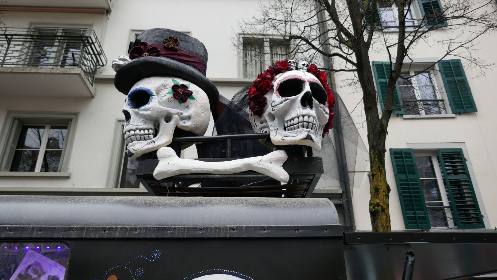 Panasonic DMC-TZ101 sample photo. Carnival, lucerne, mask photography