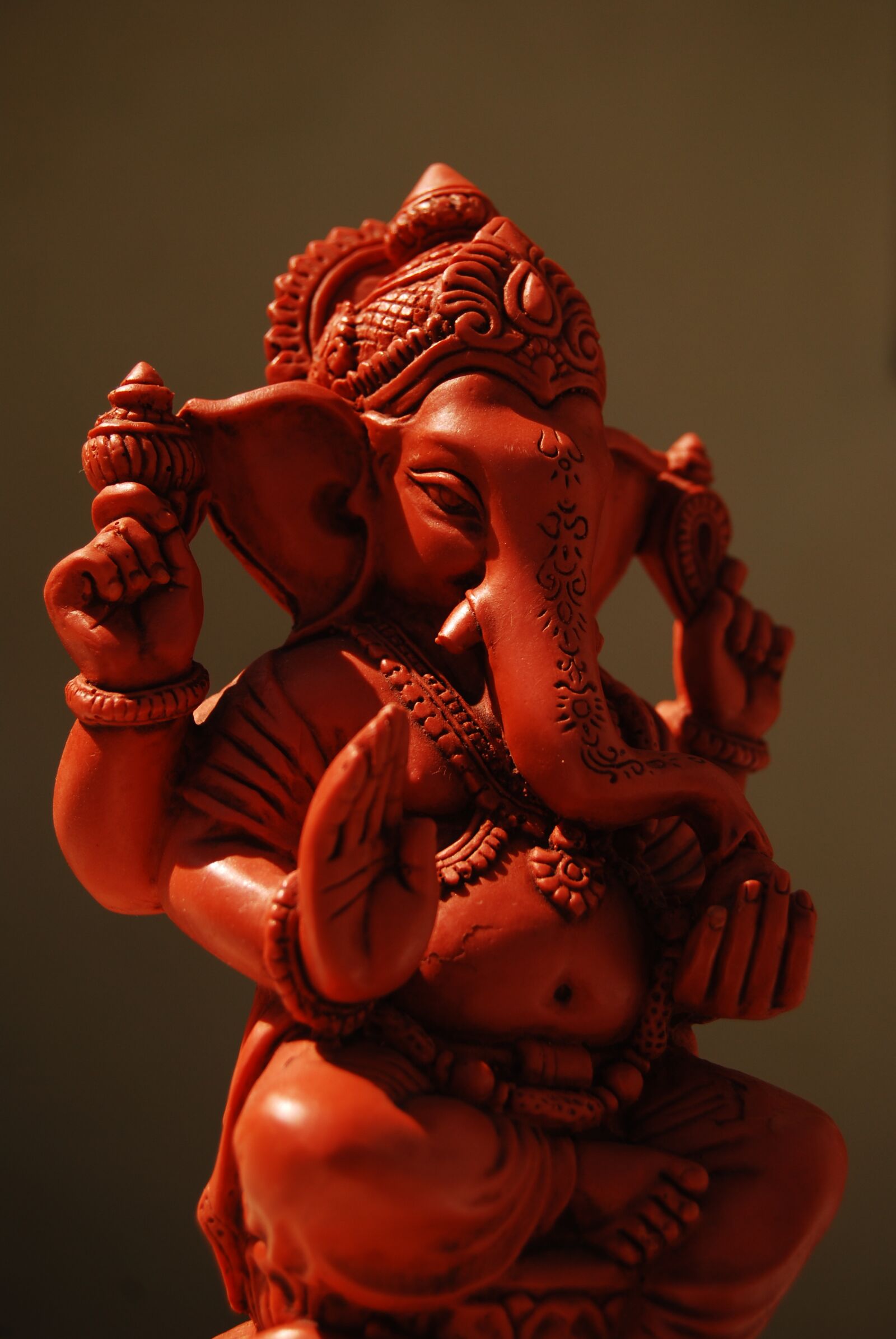 Nikon D40X sample photo. Ganesha, idol, india photography