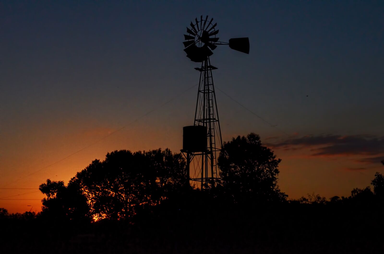 Nikon D5100 sample photo. Landscape, sunset, wind mill photography