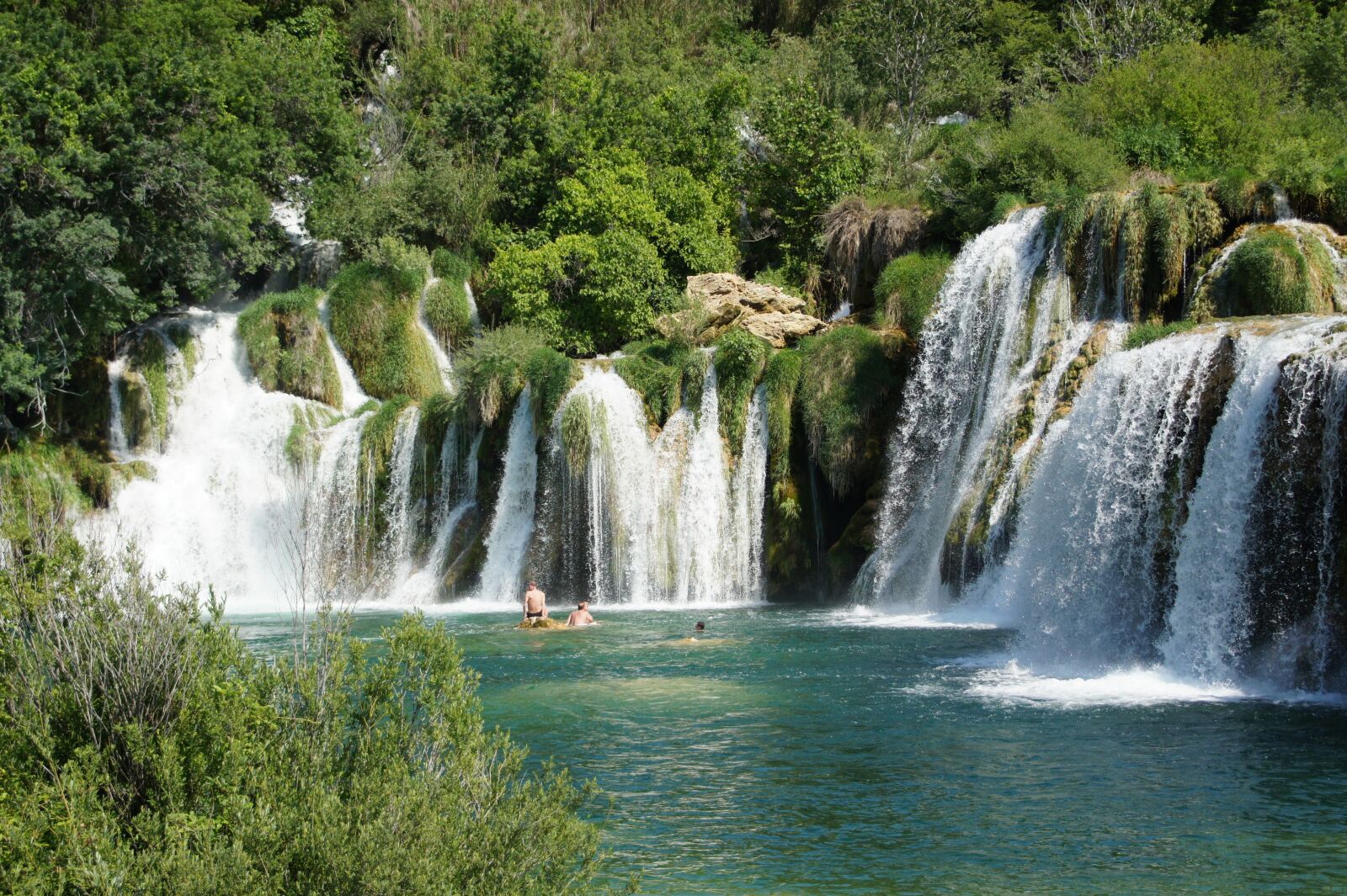 Sony Alpha NEX-3 sample photo. Croatia, waterfall, land photography