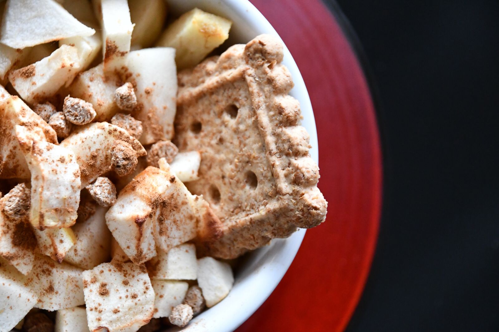 Nikon D7500 sample photo. Pear, cinnamon, the cake photography