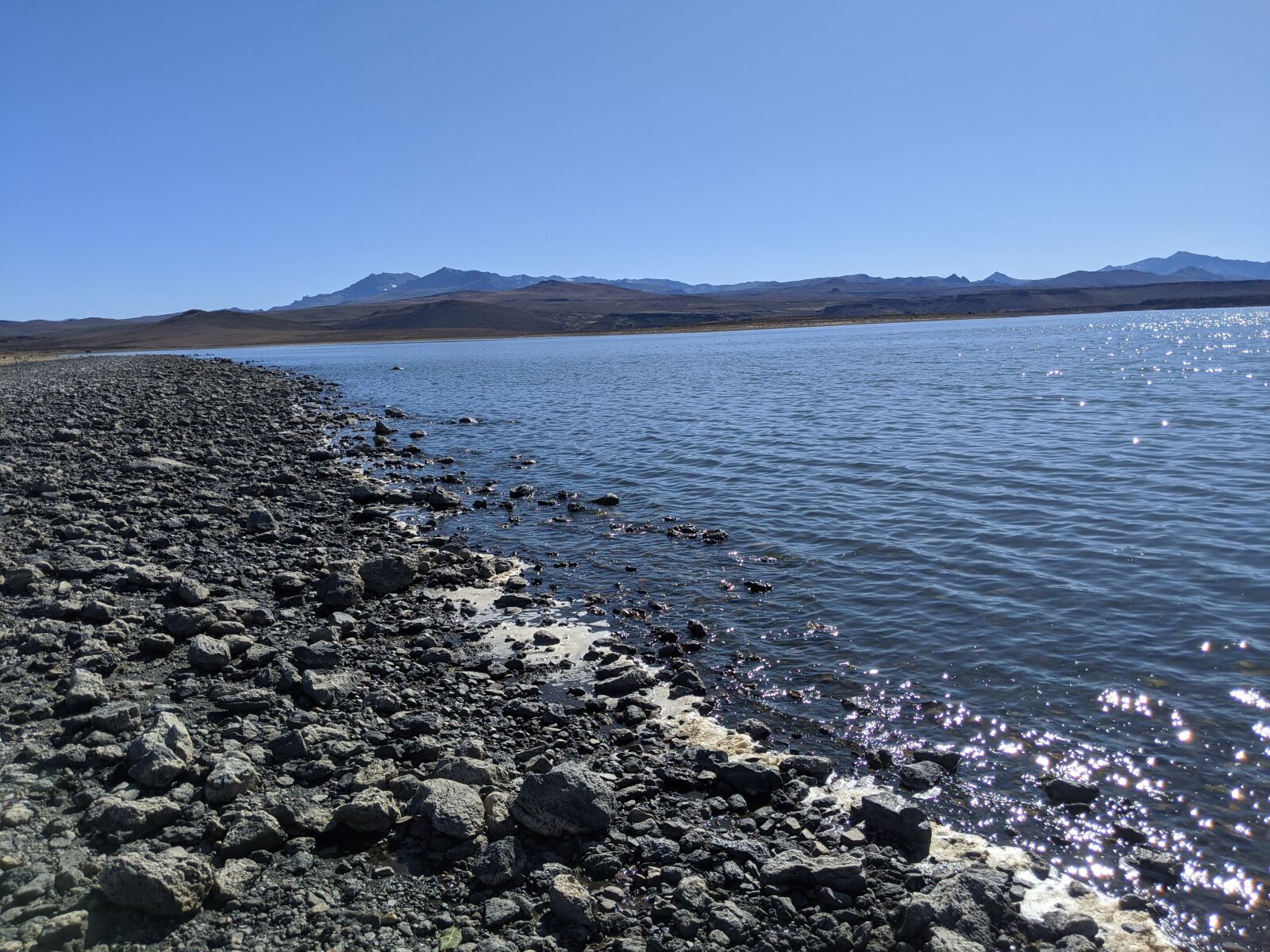 Google Pixel 3 sample photo. River, mountain, argentina photography