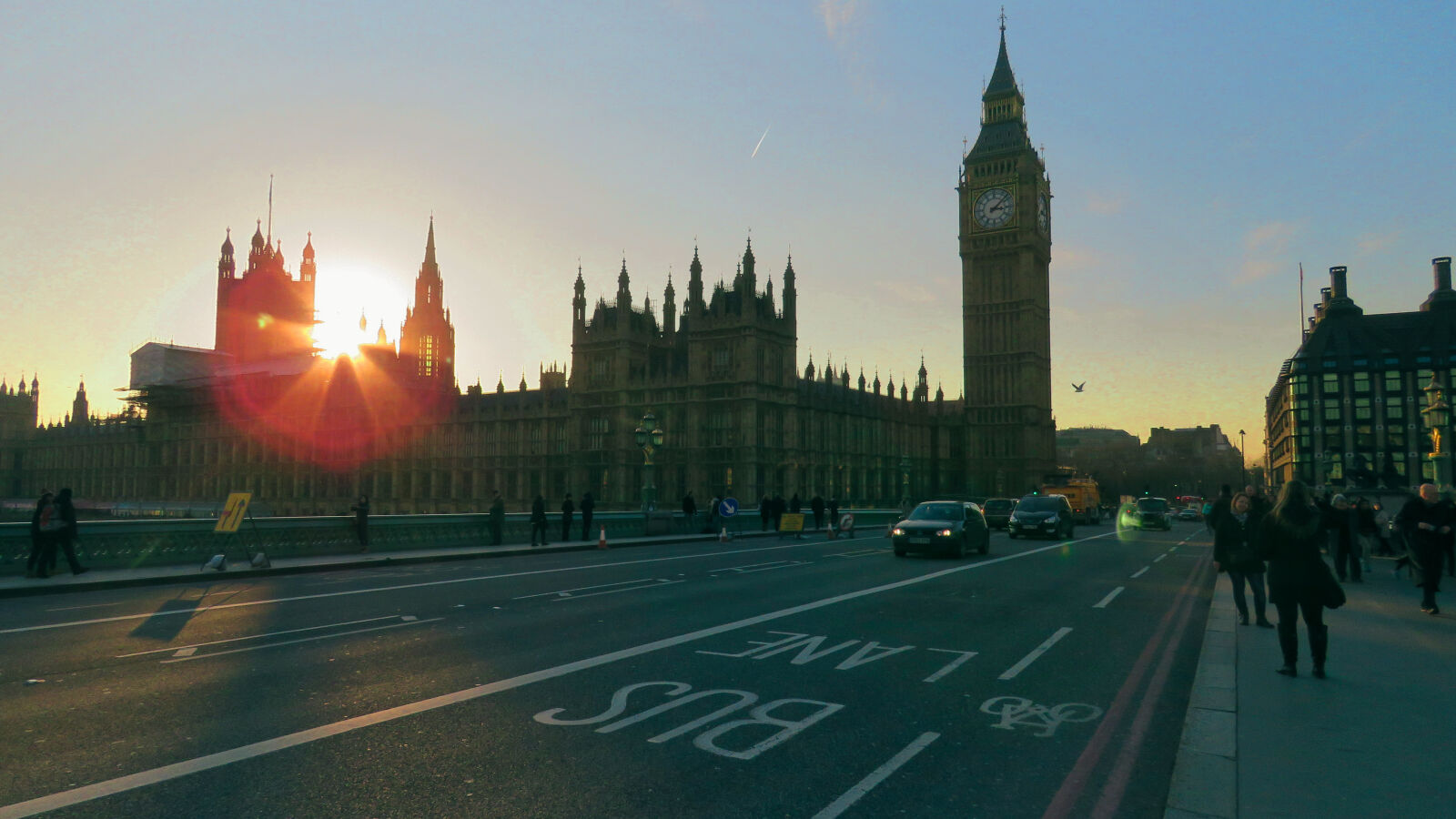 Canon PowerShot SX60 HS sample photo. Big, ben, evening, sun photography