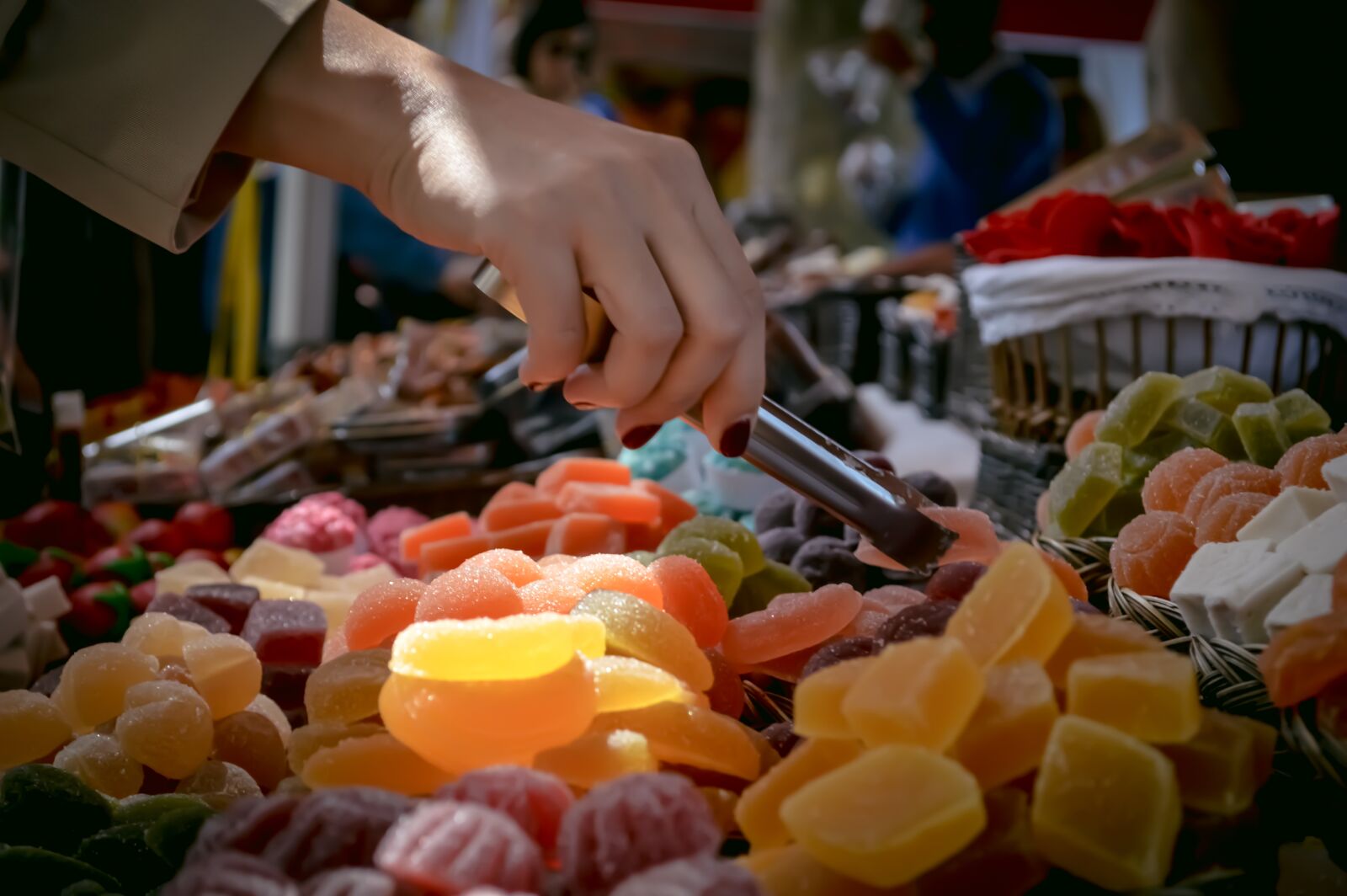 Nikon D3200 sample photo. Marketplace, food, sugary photography
