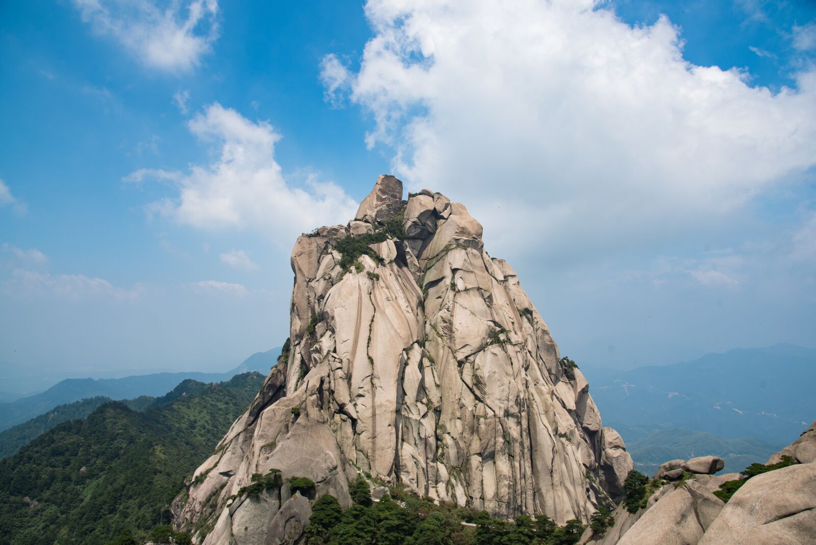 Nikon D750 sample photo. Mountain, tianzhu mountain, cloud photography