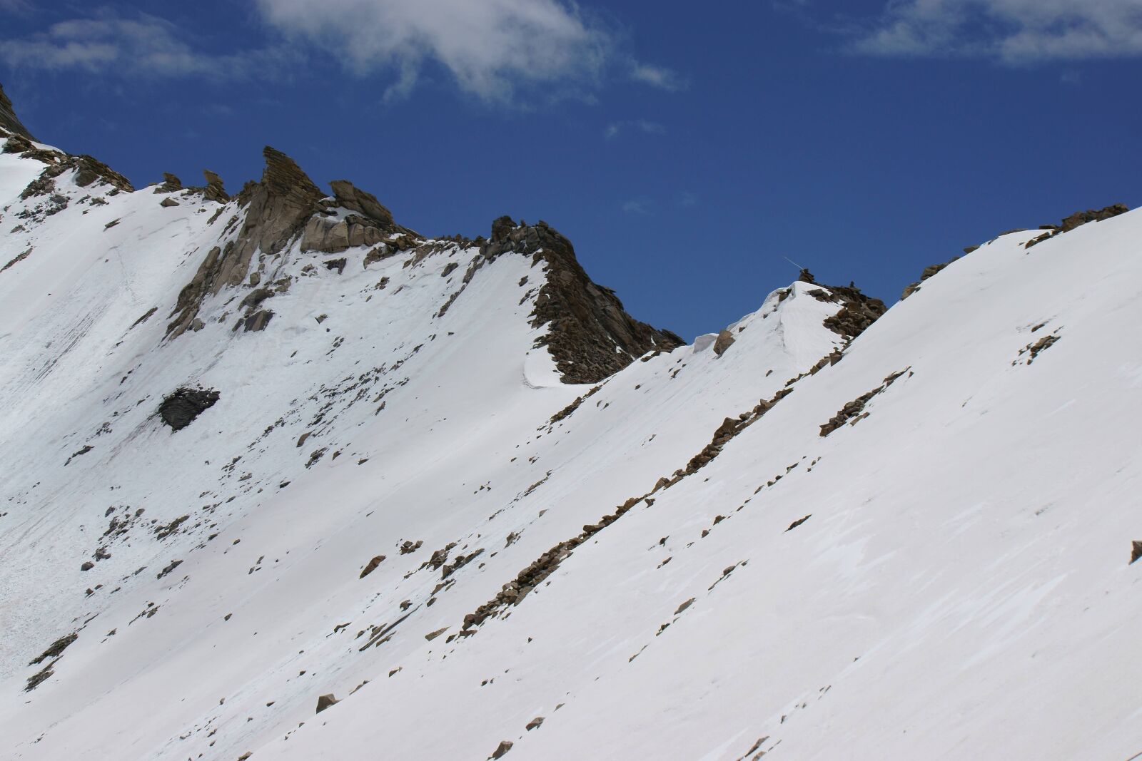 Sony E 55-210mm F4.5-6.3 OSS sample photo. Snow, mountain, kashmir photography
