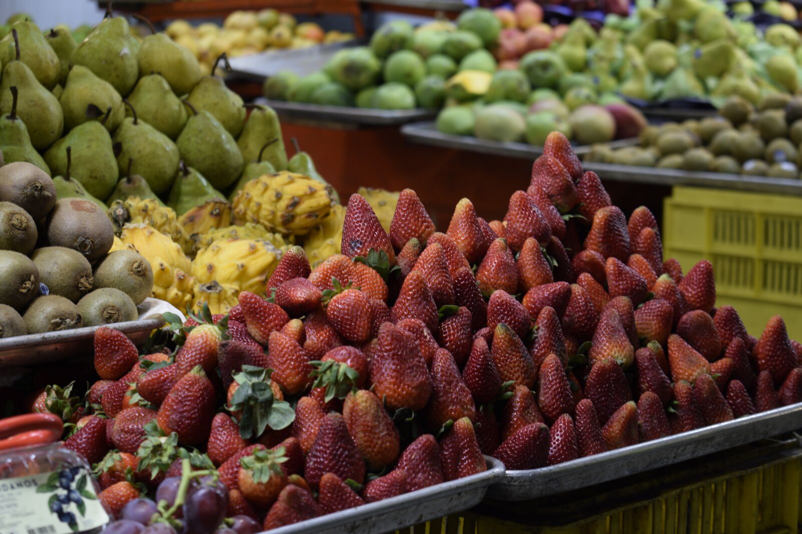 Nikon D5300 sample photo. Strawberries, fruit, red photography