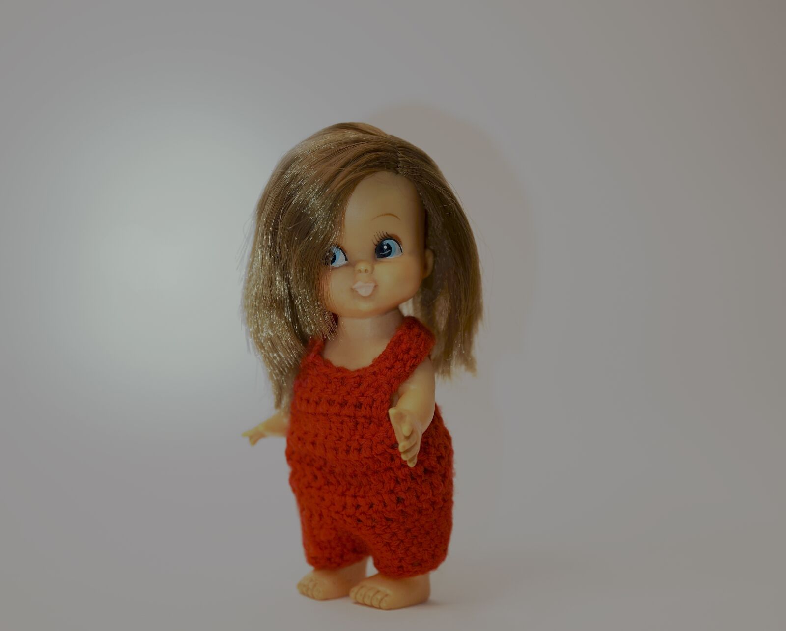 Sony a7 sample photo. Doll, flea market, toys photography