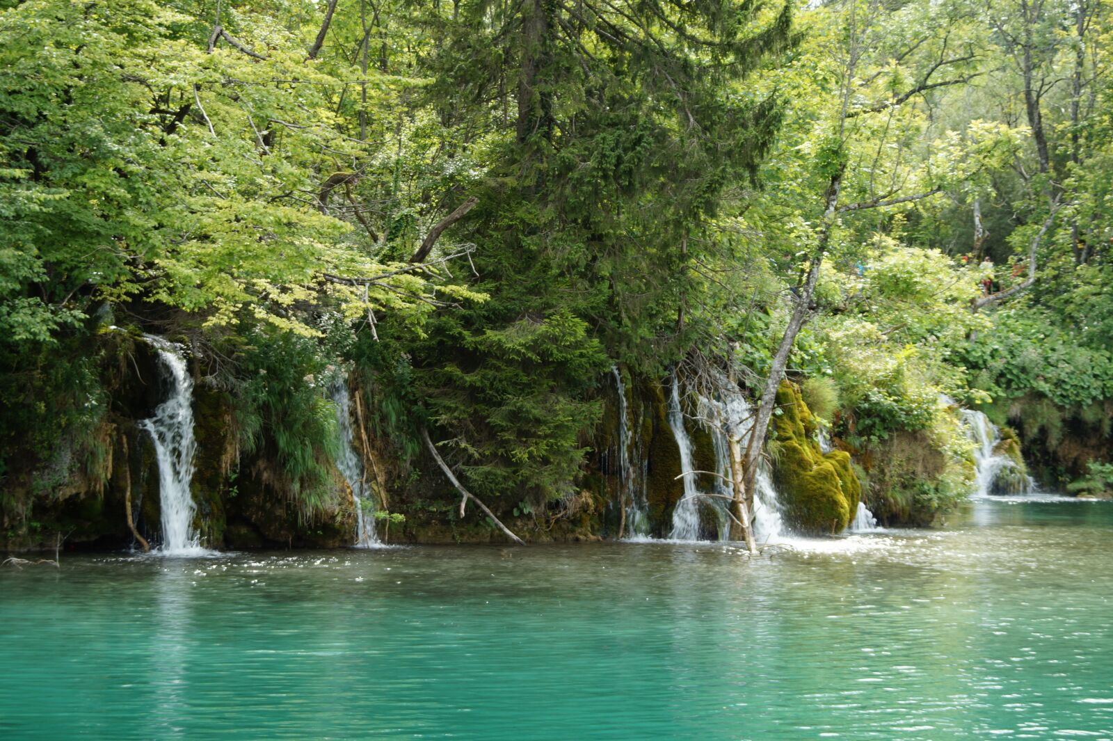 Sony SLT-A58 sample photo. Plitvice, lake, waterfall photography