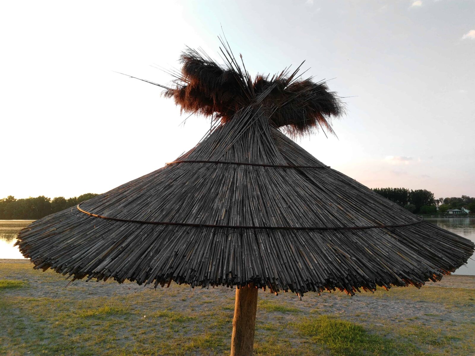 Lenovo S60-A sample photo. Object, beach, parasol, sky photography