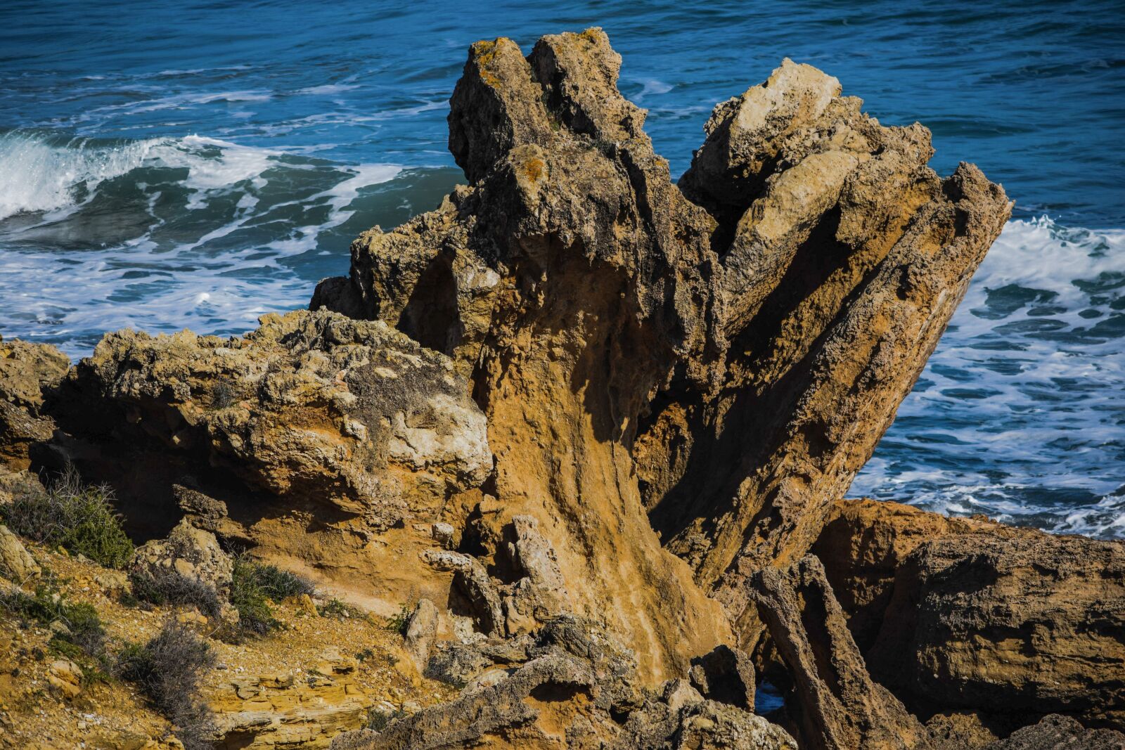 Nikon D3300 sample photo. Rock, formation, sea photography