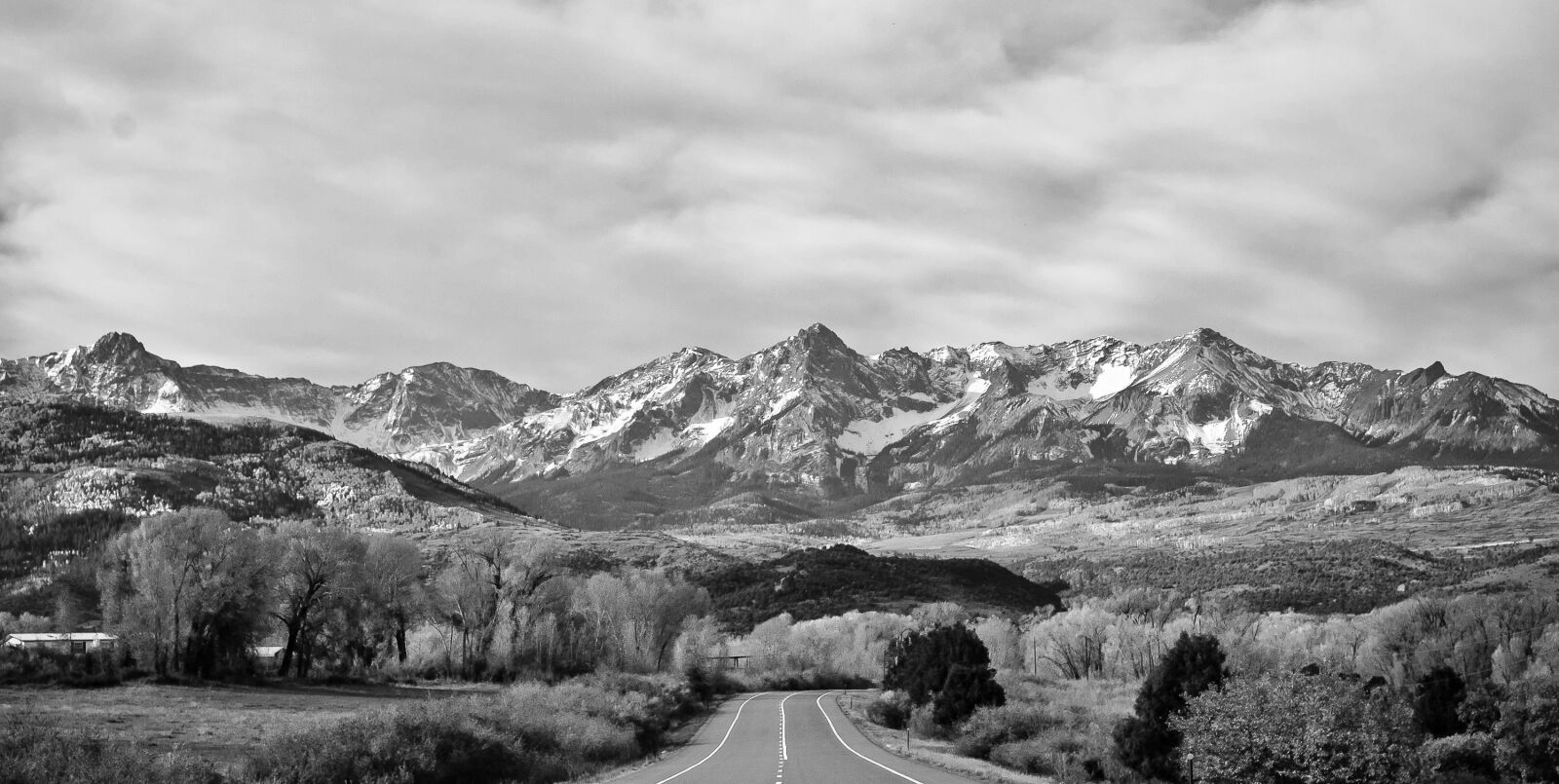 Nikon D5000 sample photo. Black, and, white, colorado photography