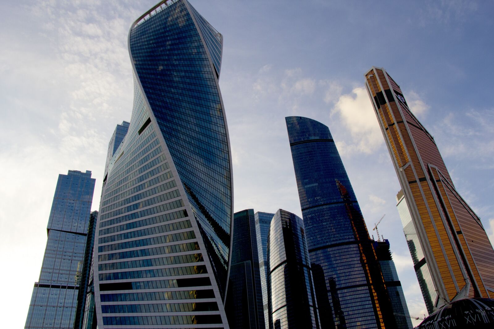 Canon EOS 60D sample photo. Moscow city, skyscrapers, architecture photography