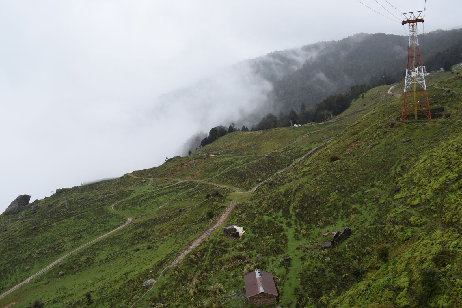 Nikon D5300 sample photo. Cloud, greenery, mountains photography